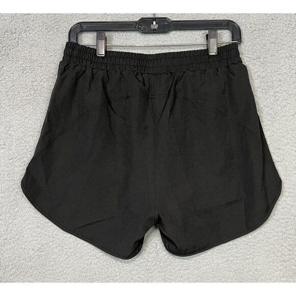 XIEERDUO Running Dolphin Shorts Women Sz Med Stretch Workout Athletic with Zippe - Picture 2 of 7